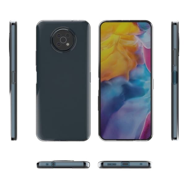 Erittäin ohut läpinäkyvä kotelo Nokia G50:lle Transparent