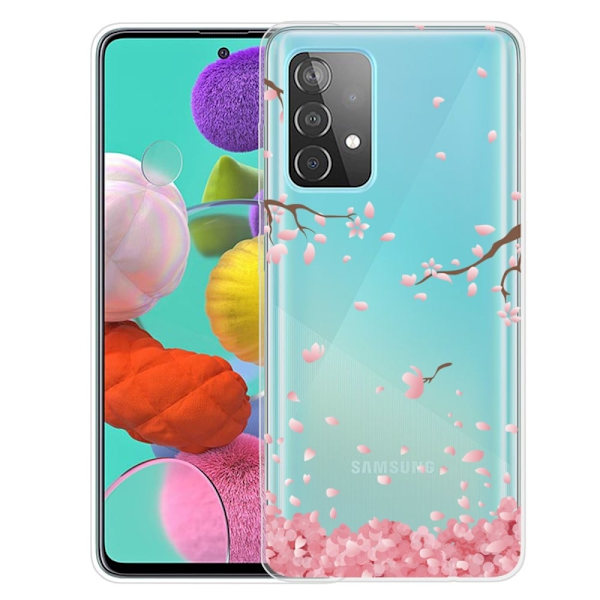 Deco Samsung Galaxy A73 Etui - Sakura Pink