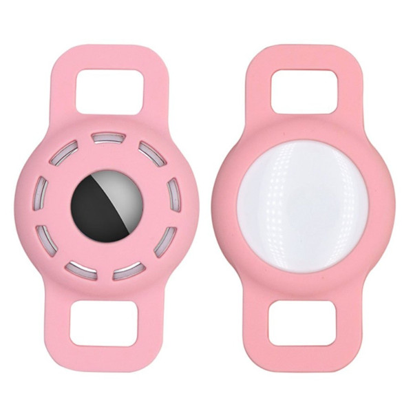 AirTags ihåligt silikonskydd - Rosa Rosa