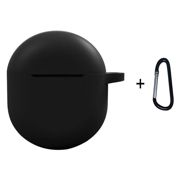 OnePlus Buds hållbar silikon fodral - svart Svart