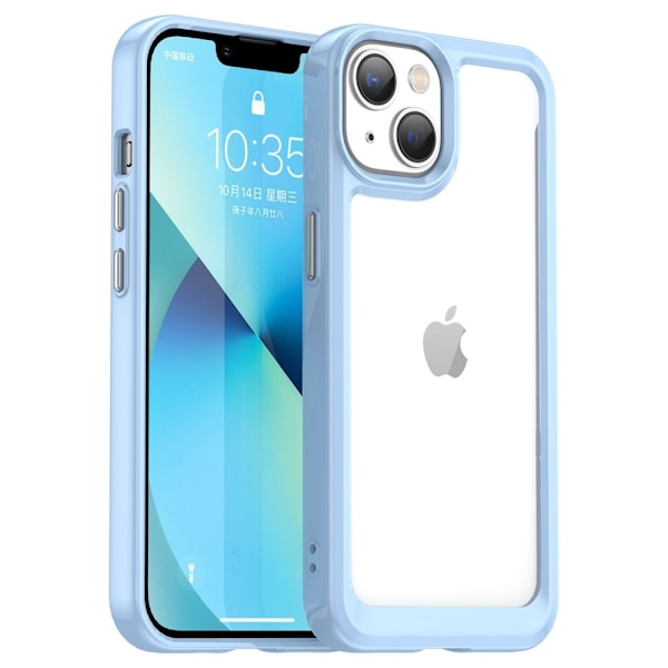 iPhone 14 smart telefonskal i akryl - Blå Blå