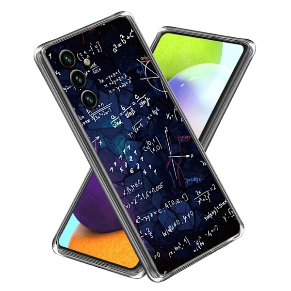 Deco Samsung Galaxy A54 Etui - Equation Blue