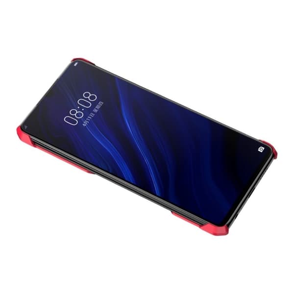 Heroes Huawei P30 Pro X-Shape bumper deksel - Gold / Red Multicolor