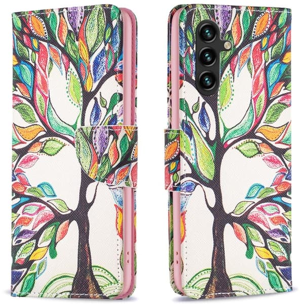 Wonderland Samsung Galaxy A16 flip etui - Livstræ Multicolor