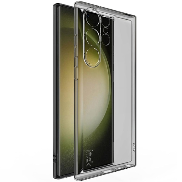 Imak UX-5 suojakuori Samsung Galaxy S23 Ultra - Läpinäkyvä Musta Black