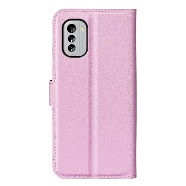 Klassisk Nokia G60 Flip Etui - Lyserød Pink