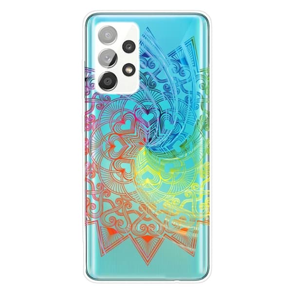 Deco Samsung Galaxy A32 5G Etui - Farverig Mandala Spiral Multicolor