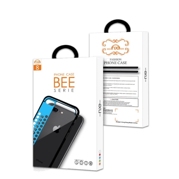 NXE iPhone 7 Plus / 8 Plus honeycomb etui i bi-serien - Blå Blue