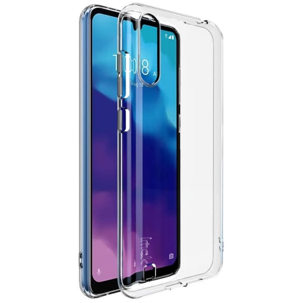 Imak UX-5-deksel for ZTE Blade A7 - Gjennomsiktig Transparent