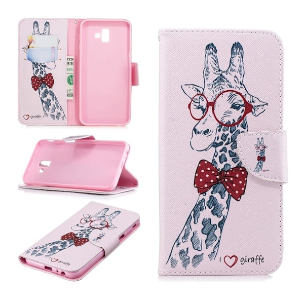 Wonderland Samsung Galaxy J6 Plus (2018) fodral -Rosa Rosa