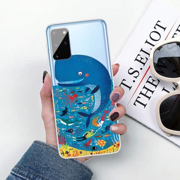 Deco Samsung Galaxy A31 cover - Blå Blue