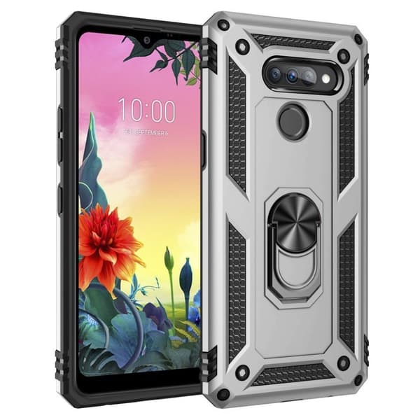 Bofink Combat LG K50S deksel - Sølv Silver grey