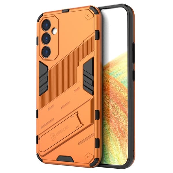 Støtsikkert hybriddeksel for Samsung Galaxy A34 5G - Oransje Orange