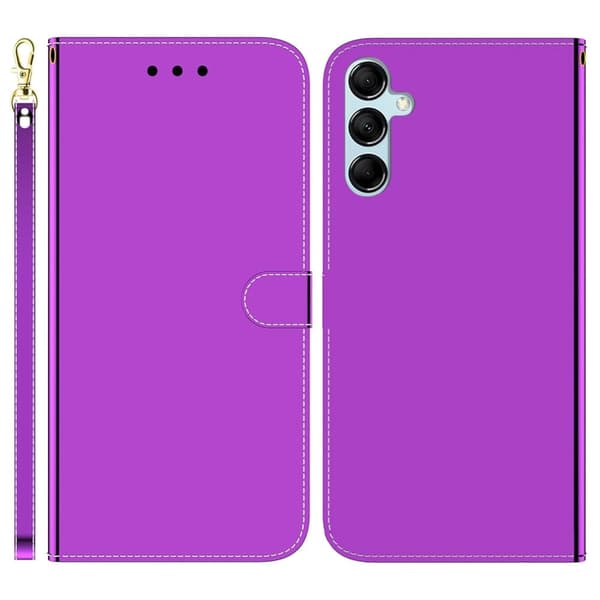 Mirror Samsung Galaxy M14 Flippetui - Lilla Purple