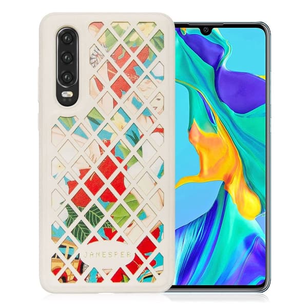 Janesper Lilith Huawei P30 Cover - Hvid White