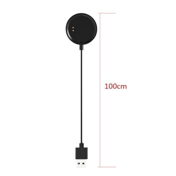 1m Realme Watch USB-opladningsdockholder Black