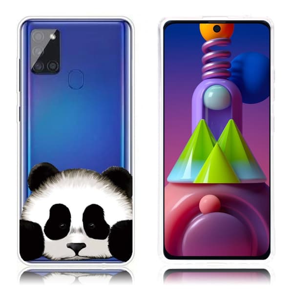 Deco Samsung Galaxy M51 kotelot - Panda White
