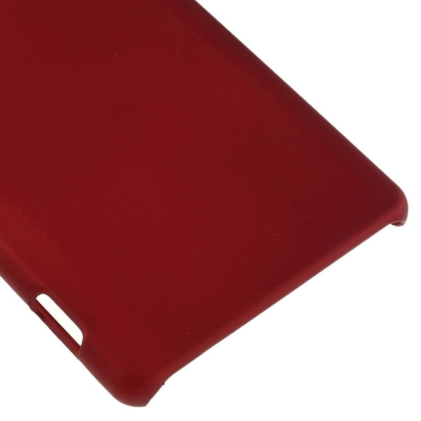 Rubberized Hard Phone Case For Sony Xperia M5 E5603 / M5 Dual E5633 - Punainen Red