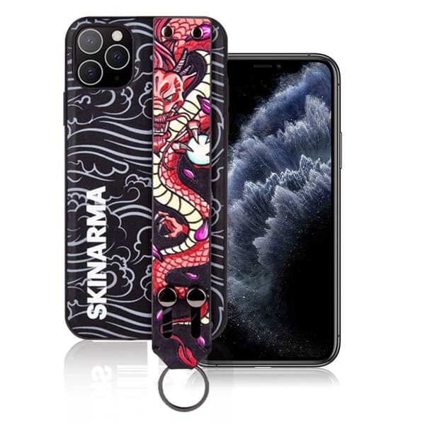 SKINARMA Ikimono - iPhone 11 Pro - Hiryuu (drage) Multicolor