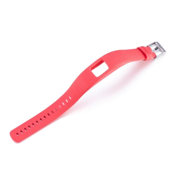 Garmin Vivofit 4 lozenge tekstur TPU silikone urrem - Rød Red