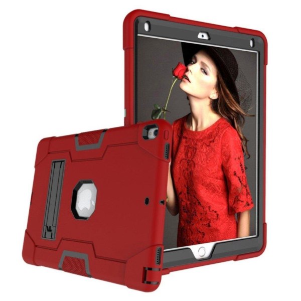 iPad Air (2019) stødsikkert hybridcover - rød / sort Red