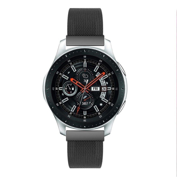 Samsung Galaxy Watch 46mm klokkereim av rustfritt stål med milan Svart