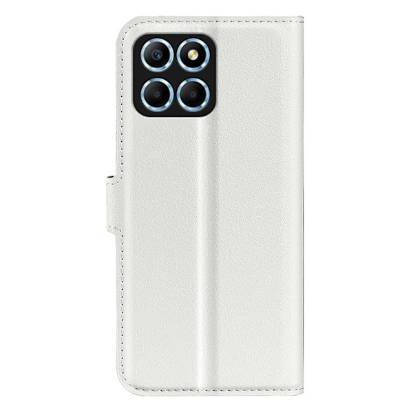 Klassisk Honor X8 Flip Etui - Hvid White