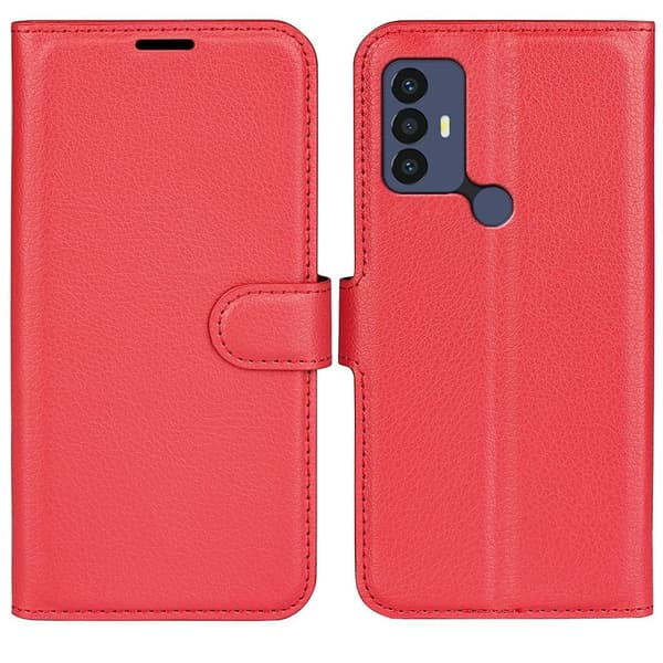 Classic Tcl 306 / 305 / 30e / 30se Flippetui - Rød Red