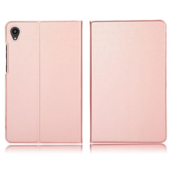 Leather case for Lenovo Tab M8 (2nd Gen) FHD - Rose Gold Pink