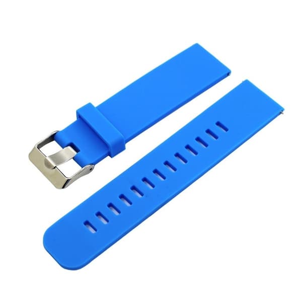 10mm ASUS Zenwatch 2 Small silikone Urrem - Babyblå Blue