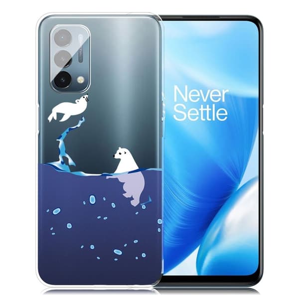 Deco OnePlus Nord N200 5G skal - Isbjörnar Blå