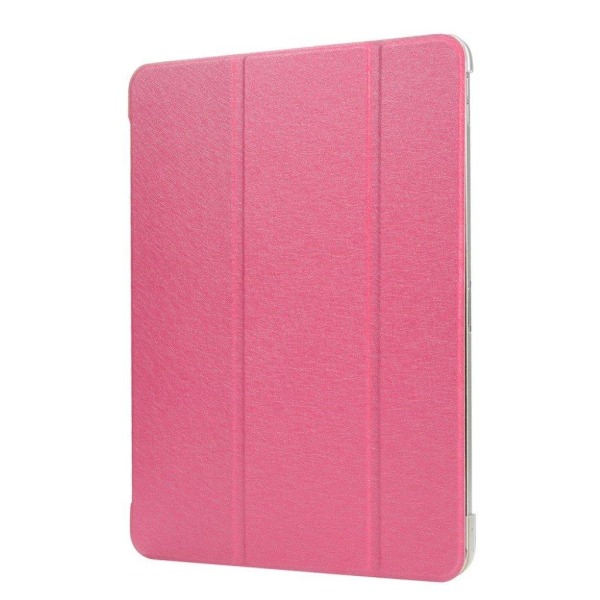 iPad Pro 11" (2018) tre-folds læder flip etui - Rose Pink