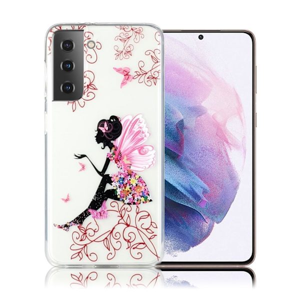 Deco Samsung Galaxy S21 Plus 5G kotelot - Tyttö Multicolor