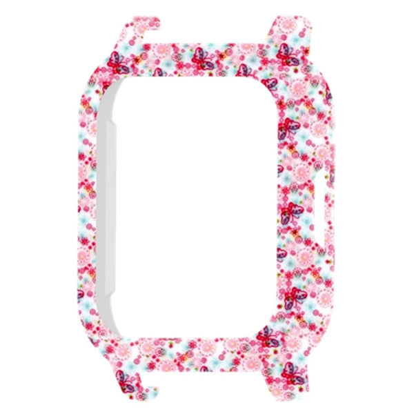 Haylou Solar LS02 Watch Protective Case Pattern Printed Slim-Fit Frame Cover - Sommerfugl Multicolor