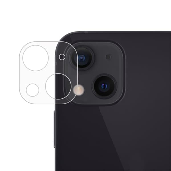 iPhone 13 HD kameralinsskydd av härdat glas Transparent
