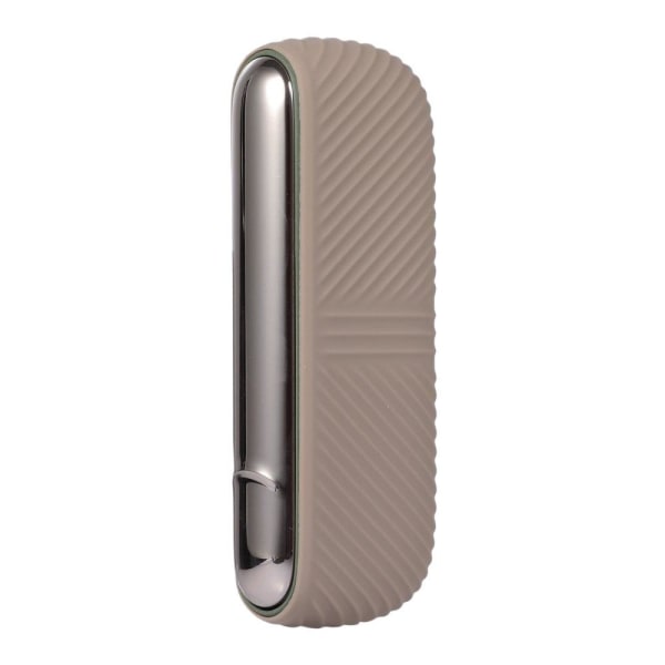 IQOS ILUMA silicone cover + side cover - Light Brown / Electropl Brown