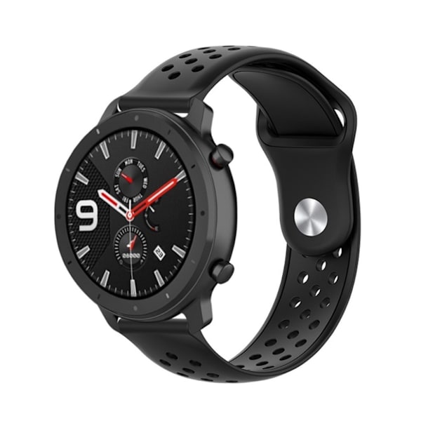 Amazfit GTR 42mm / GTS silikone Urrem - Sort Black