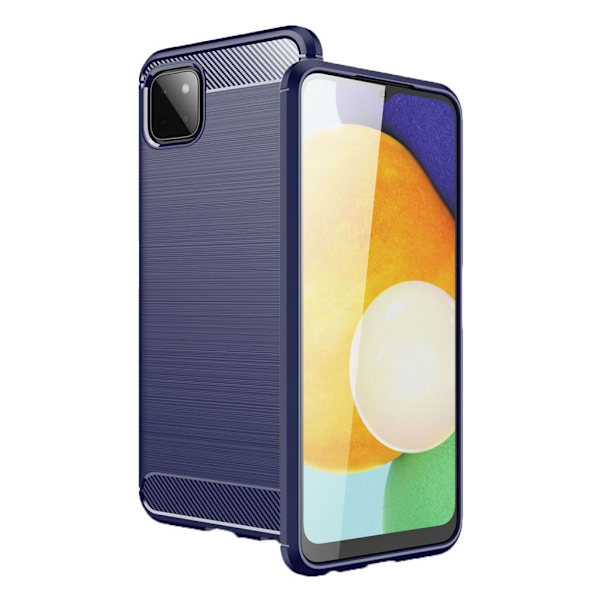 Carbon Flex Etui Samsung Galaxy A22 5G - Blå Blue