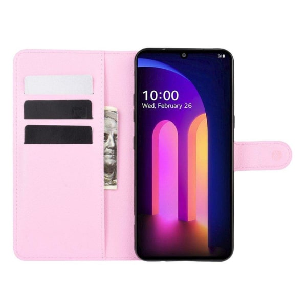 Classic LG V60 ThinQ 5G fodral - Rosa Rosa