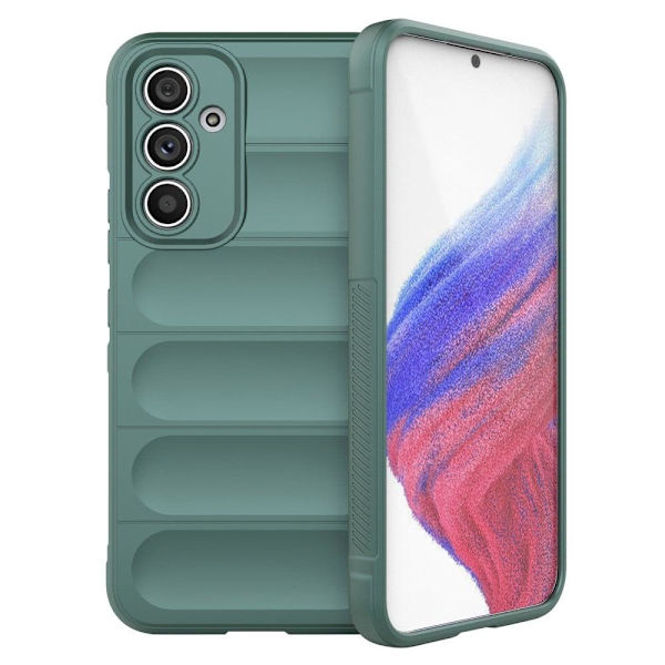 Blødt grebsformet cover til Samsung Galaxy A54 - Grøn Green