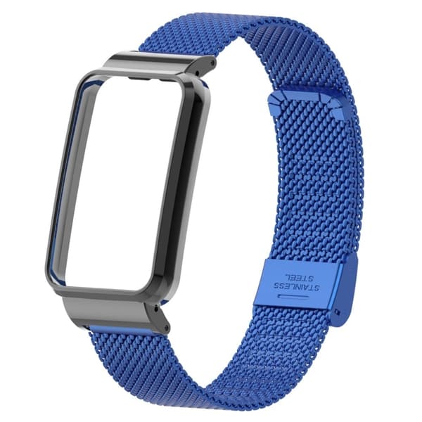 Xiaomi Mi Band 7 Pro milanesisk urrem i rustfrit stål - Safir Blue