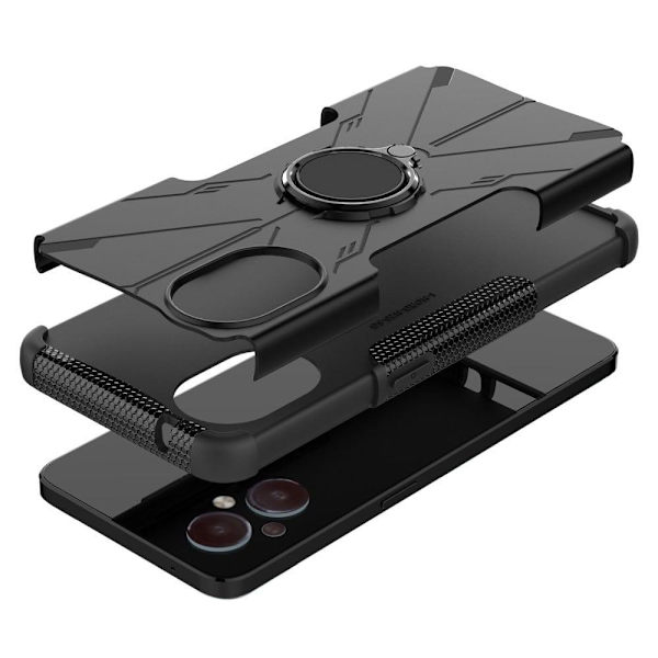 OnePlus Nord N20 5G:n magneettikannatin - Musta Black