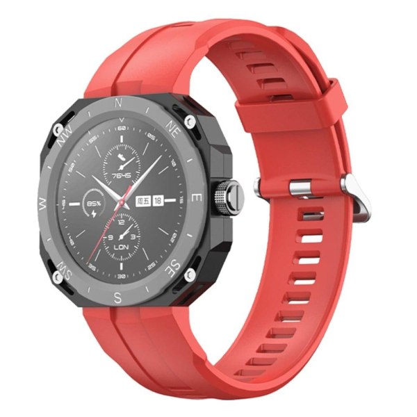 Huawei Watch GT Cyber silikoninen ranneke - Punainen Red