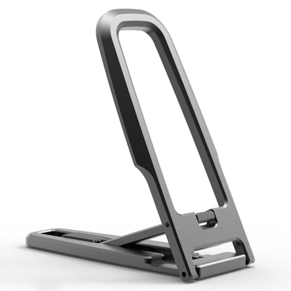 Universal telefonholder i aluminiumslegering - Sort Black