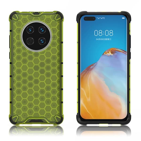 Bofink Honeycomb Huawei Mate 40 Etui - Grønn Green