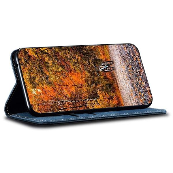 Jeans Samsung Galaxy A54 Flip Fodral - Blå Blå