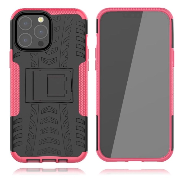Stødsikkert beskyttelses iPhone 13 Pro Max cover - Lyserød Pink