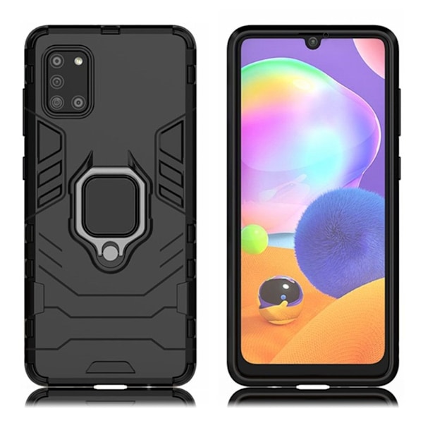 Ring Guard Cover - Samsung Galaxy A31 - Sort Black