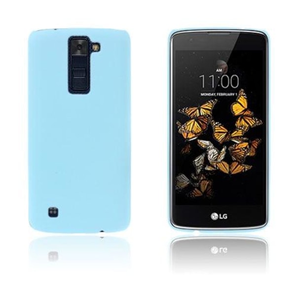 Sund gummibelagt hårdt cover til LG K8 - Lyseblå Blue