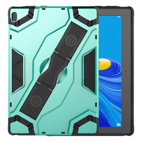 Lenovo Tab E10 skjold stil stødsikkert etui - Grøn Green